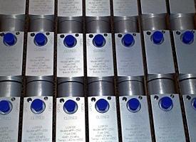 Batch Marked Aluminum Blocks